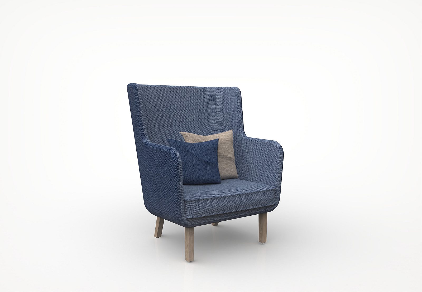 Knoll RU High Back Lounge 01 seamless