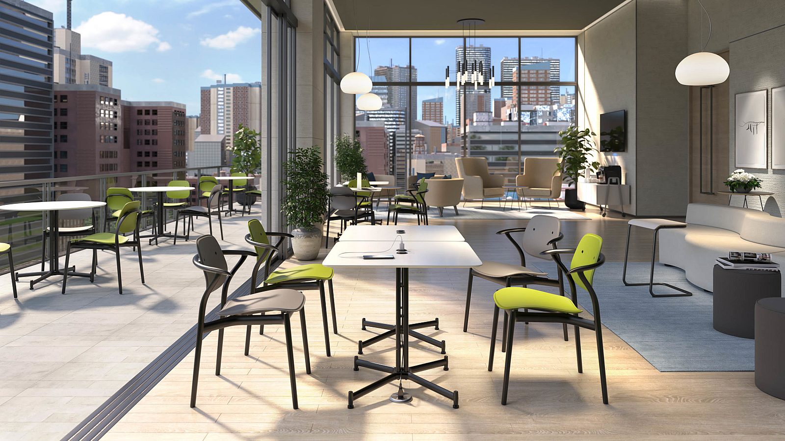 Knoll Iquo Table Square 03 environmental