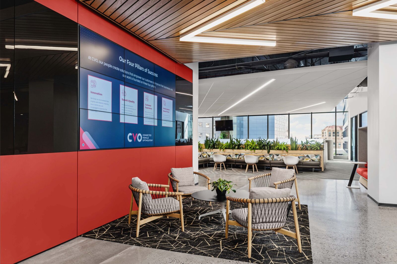 CVO Corporate Office Reception Seating | Phoenix, AZ