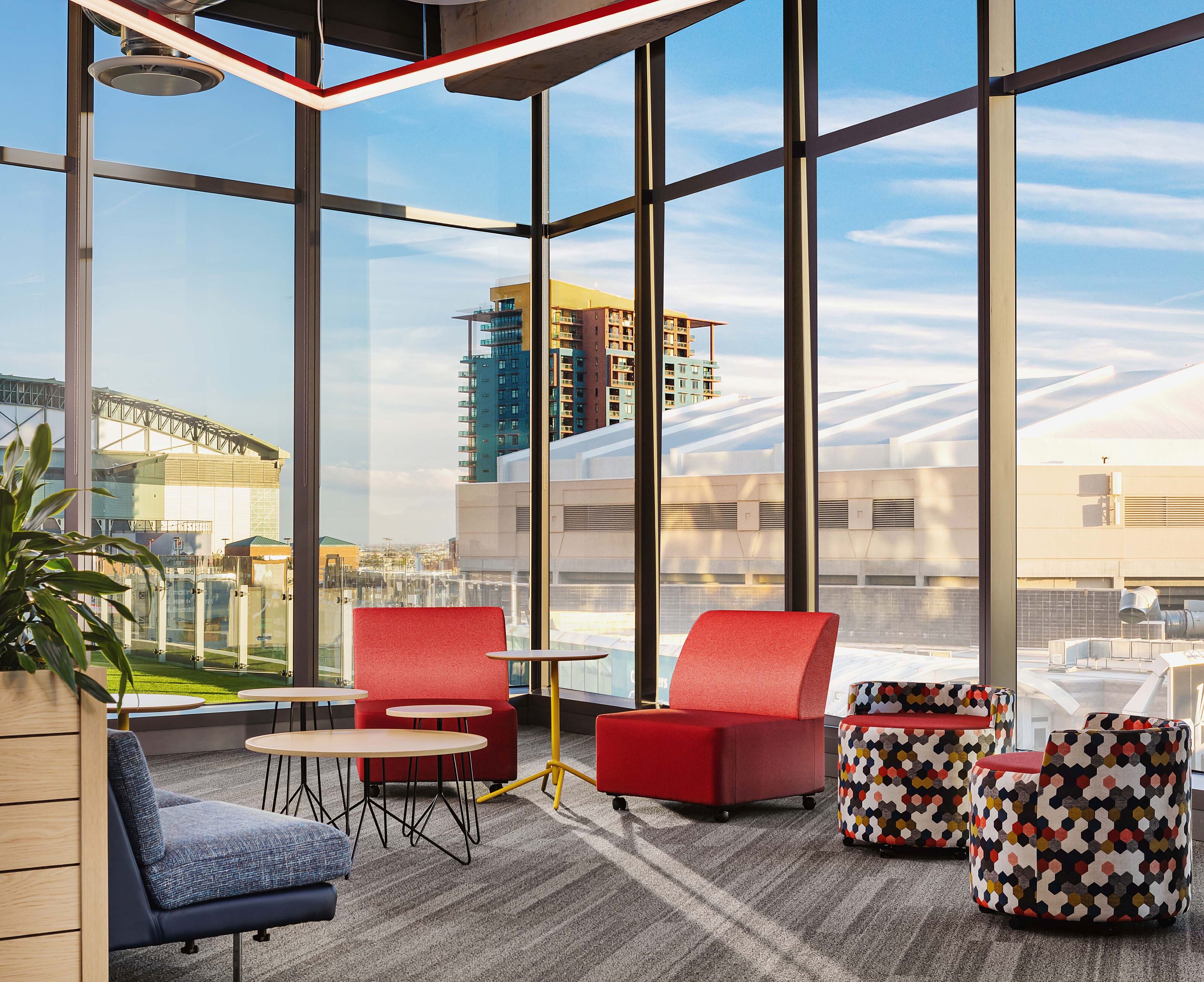 CVO Corporate Office Reception Seating| Phoenix, AZ