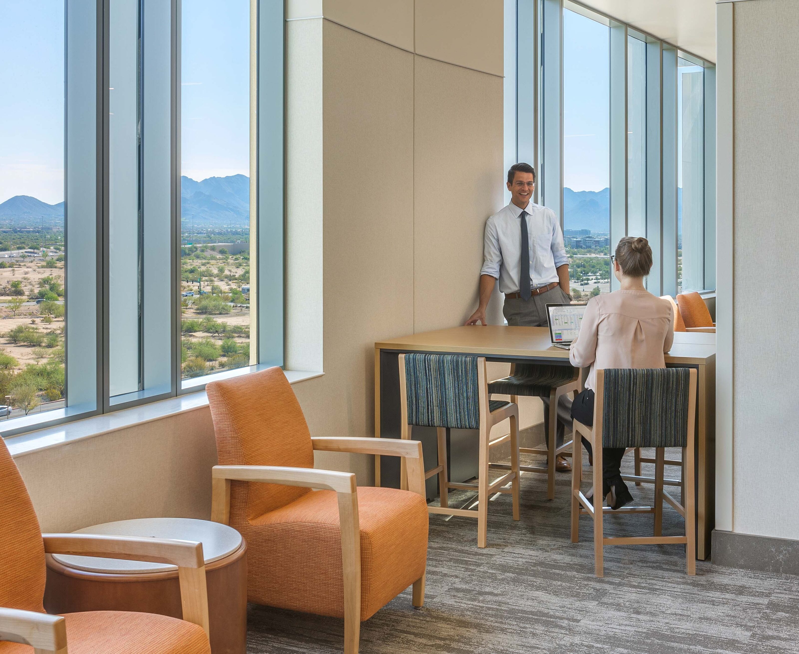 Mayo Clinic East Expansion | Healthcare | Waiting Area, Lobby, Reception | Phoenix, AZ
