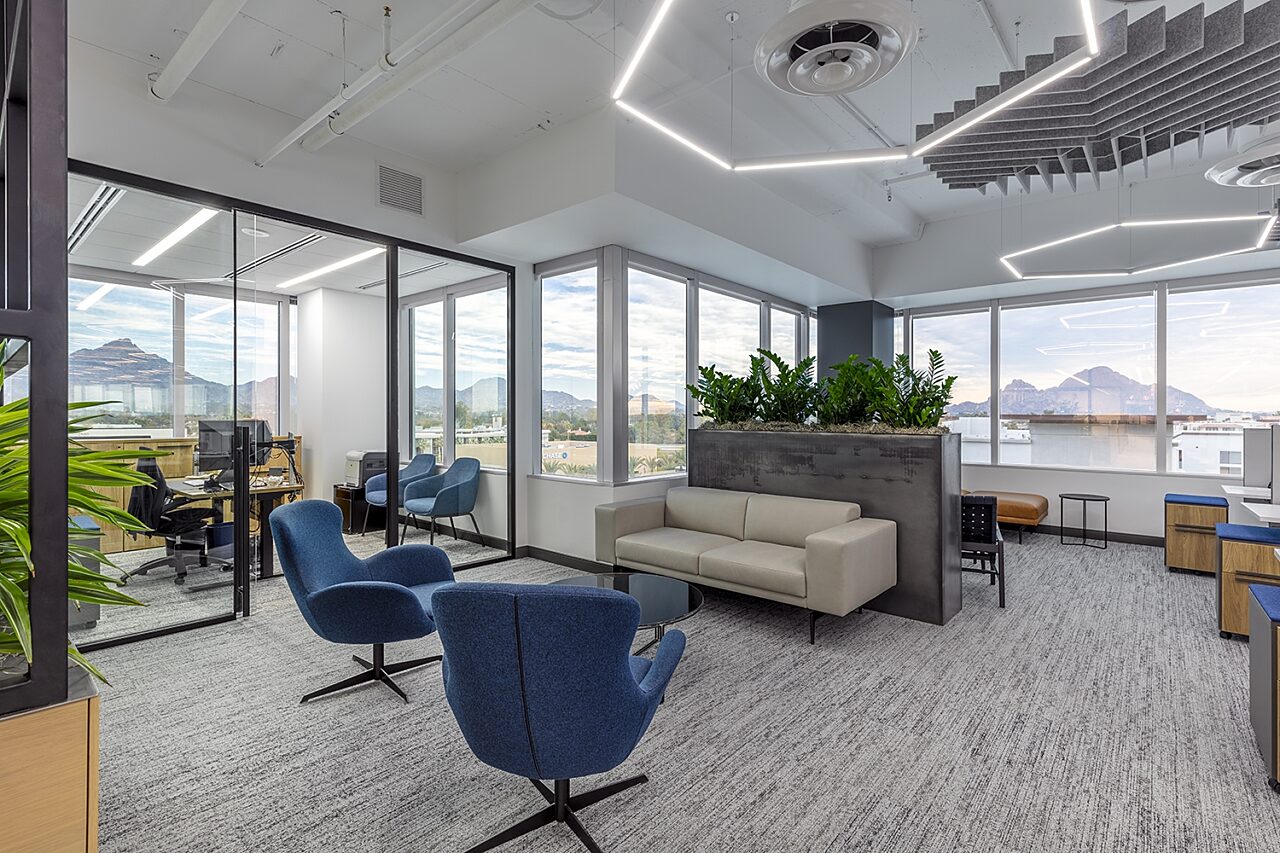 Newmark | Corporate Office | Collaborative Meeting Space | Phoenix, AZ