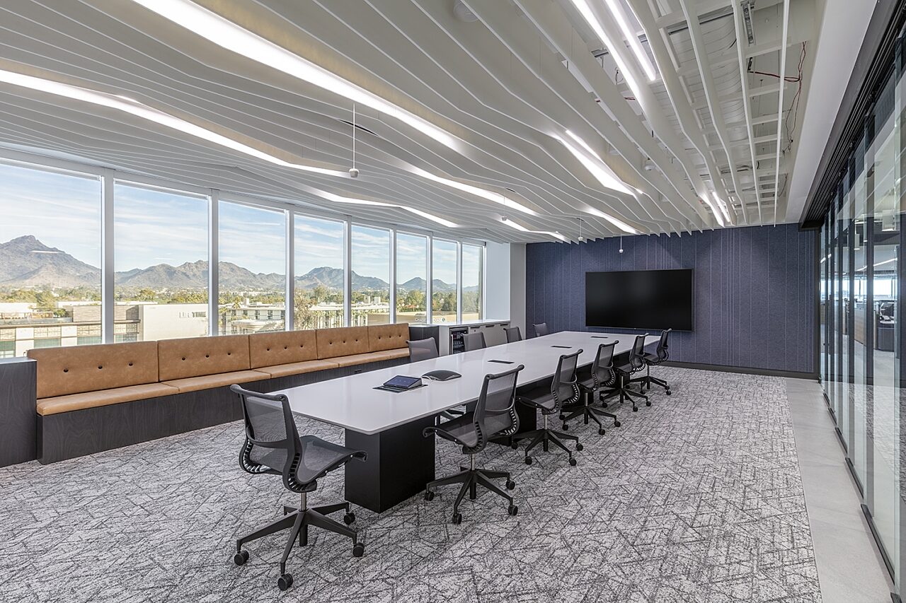 Newmark | Corporate Office Space | Conference Room | Phoenix, AZ