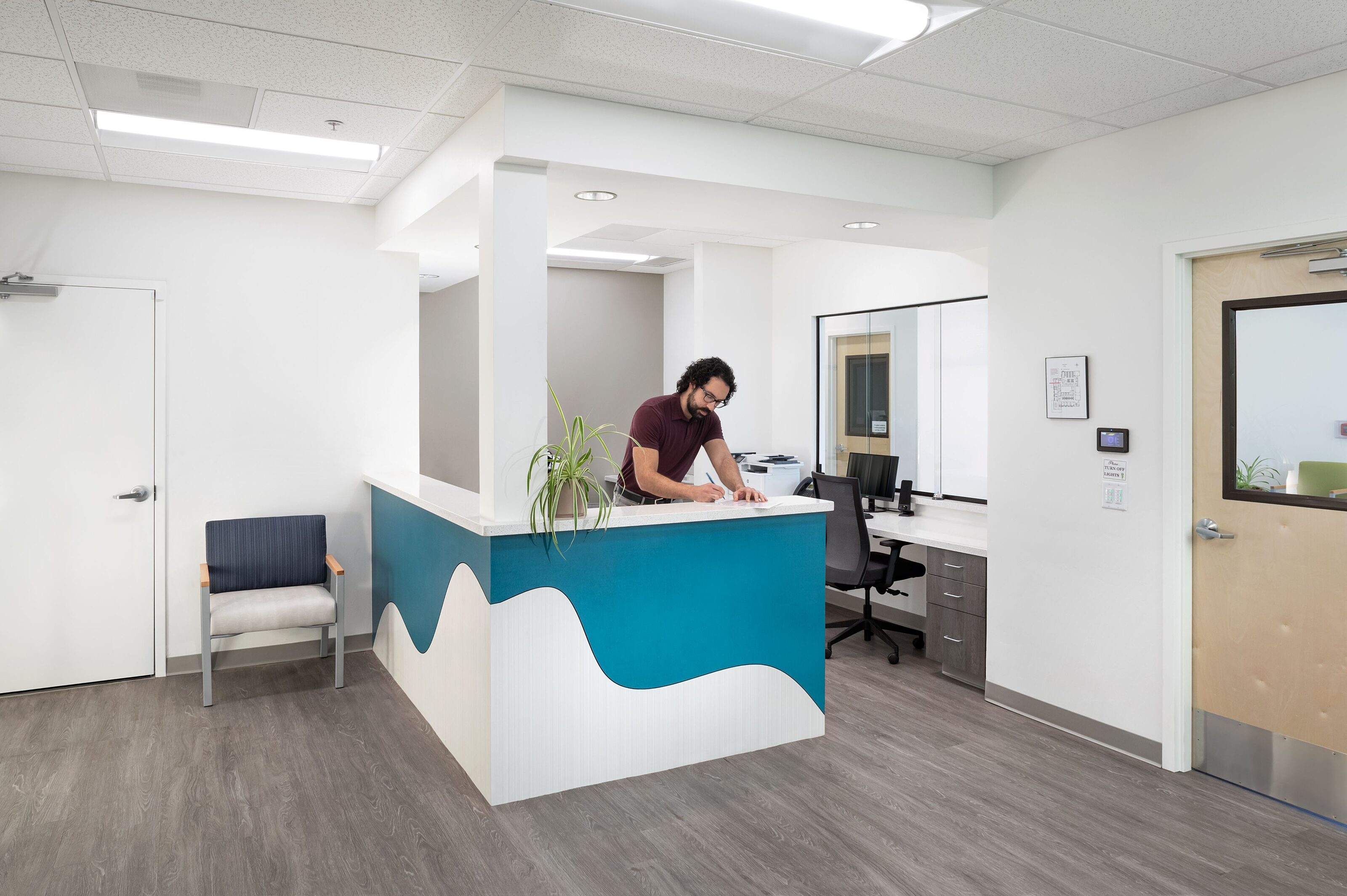 Our Family Services Leonard Banes Campus | Healthcare | Waiting Area, Reception, Lobby | Tucson, AZ