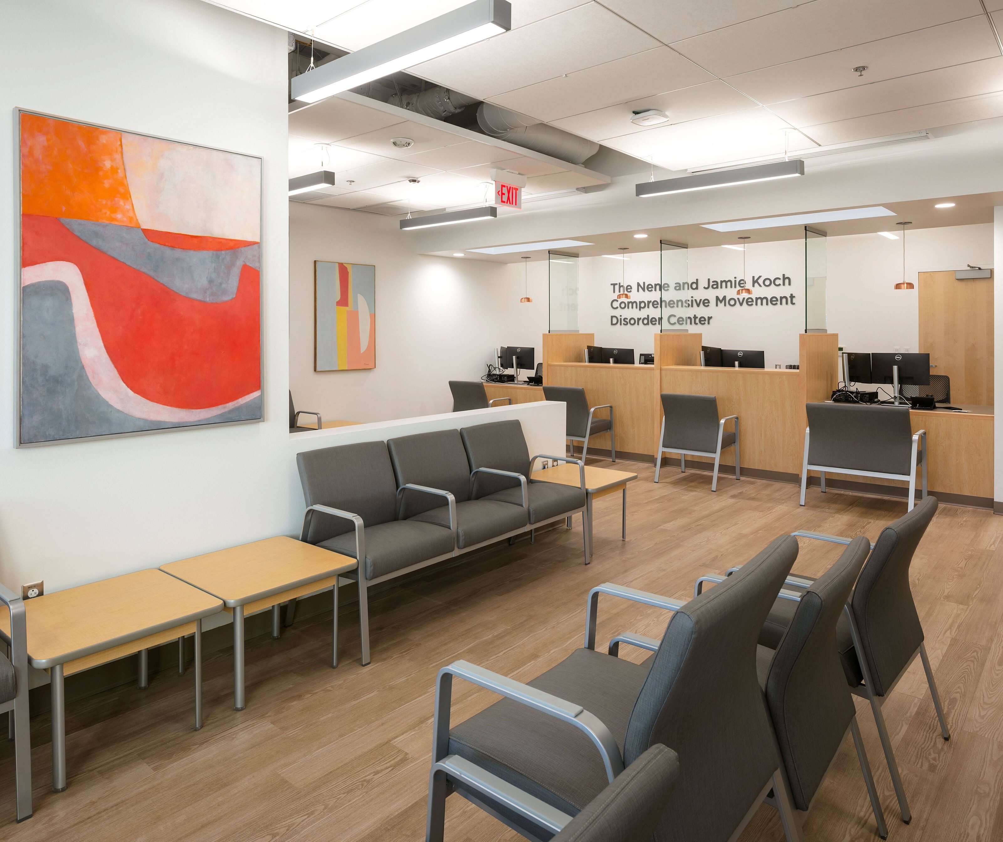 University of New Mexico Senior Health Clinic | Healthcare | Lobby Waiting Area, Reception | Albuquerque, NM